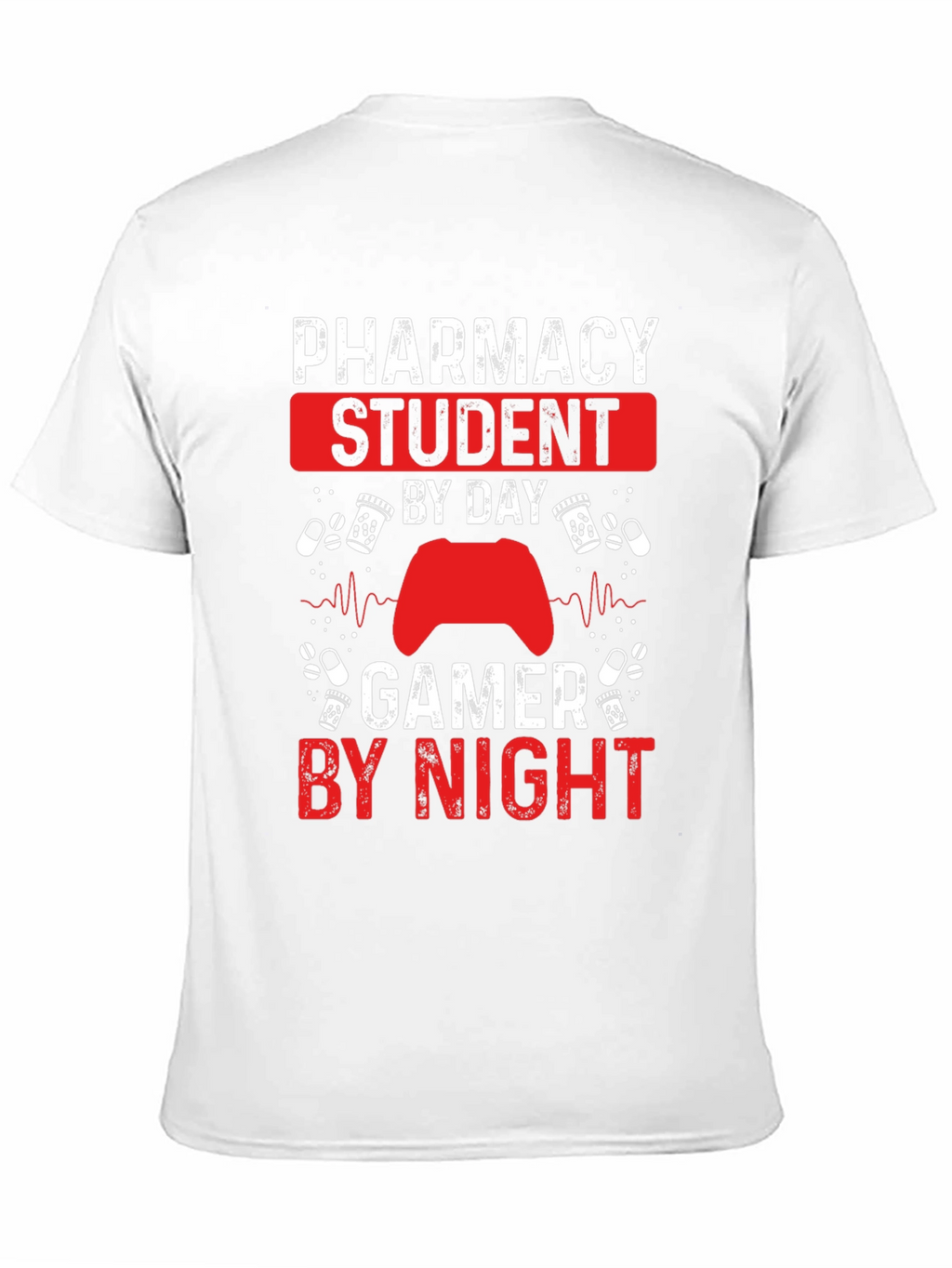 Pharmacy Student Gamer Funny T-Shirt