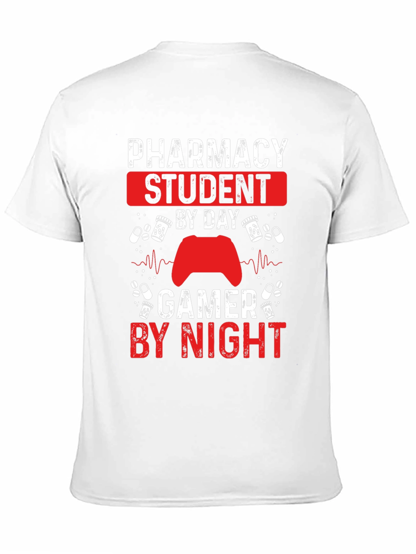 Pharmacy Student Gamer Funny T-Shirt