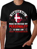 Danish Girl T-Shirt - Personality is Who I Am