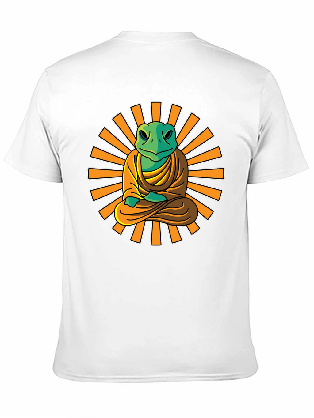 Zen Frog T-Shirt - Meditating Buddha Style