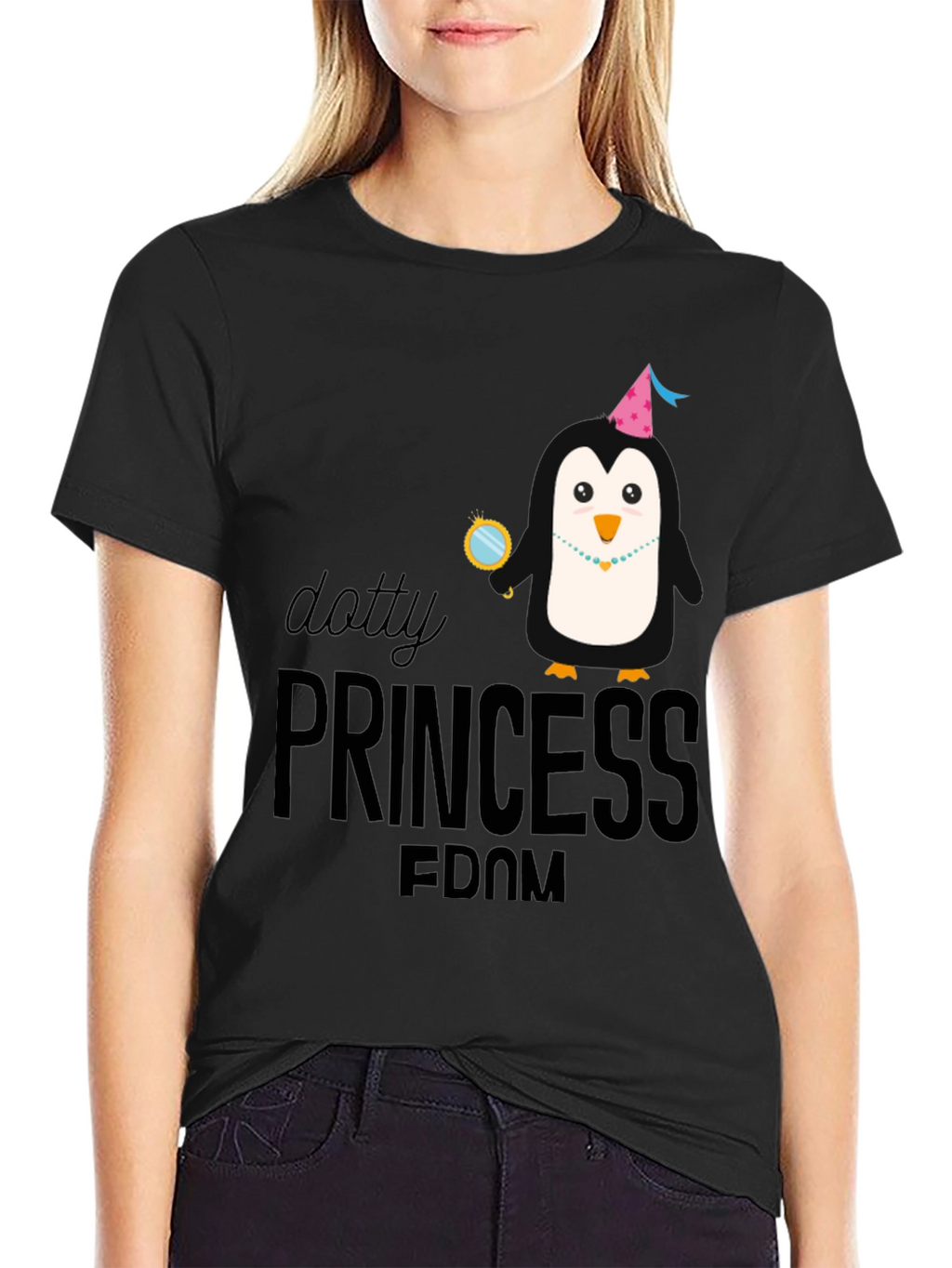 Dotty Princessdom Penguin T-Shirt