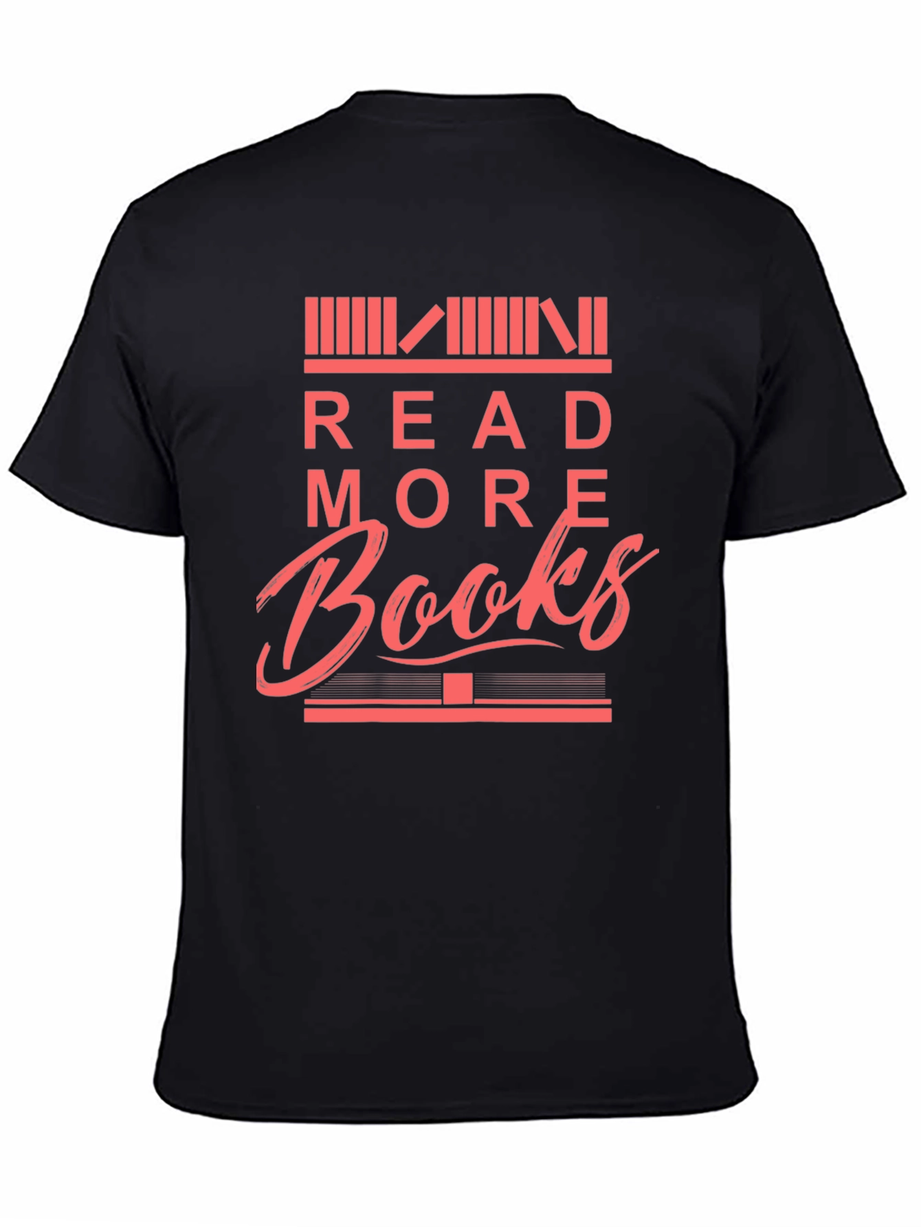Read More Books Graphic Tee - Unisex Black T-Shirt