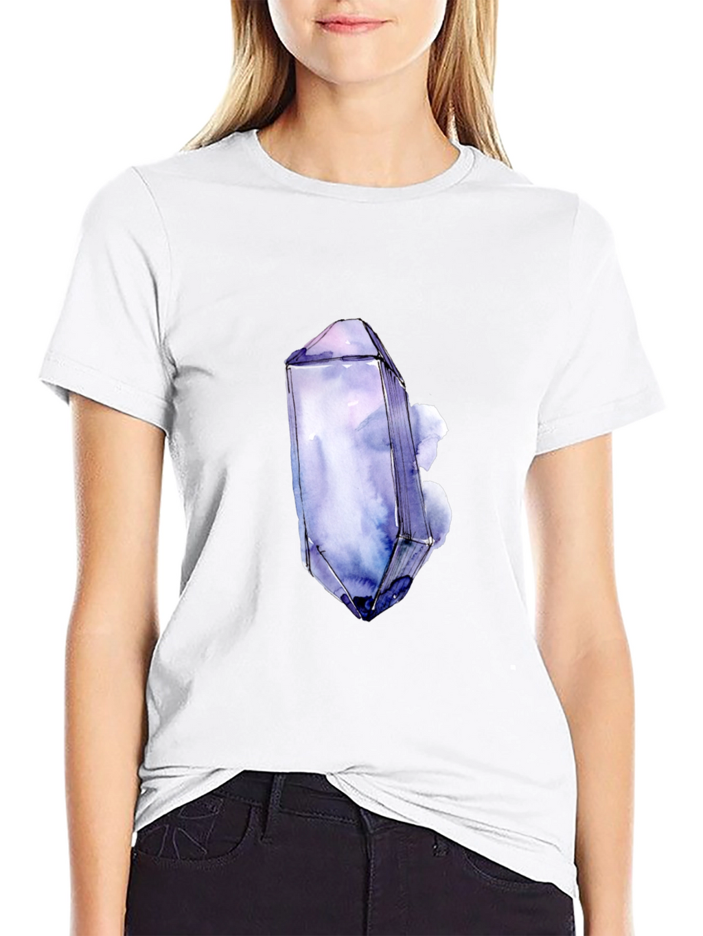 Crystal Graphic T-Shirt - Unique Design
