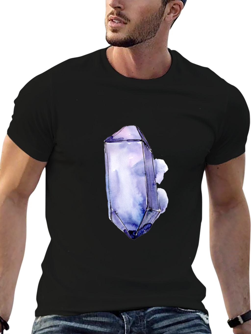 Crystal Graphic T-Shirt - Unique Design