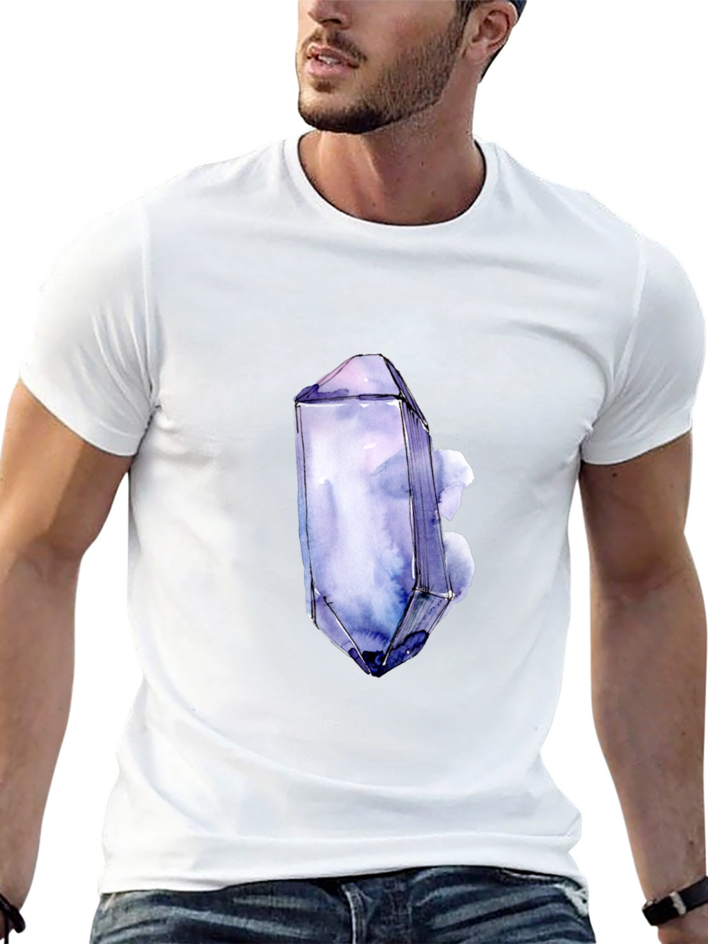 Crystal Graphic T-Shirt - Unique Design