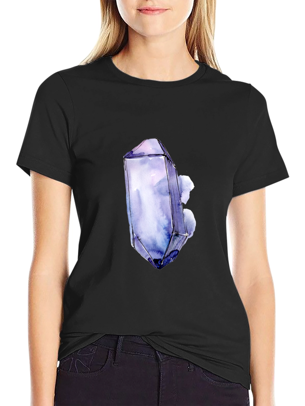 Crystal Graphic T-Shirt - Unique Design