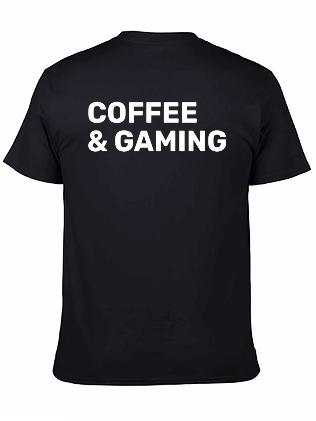 Coffee & Gaming Black T-Shirt