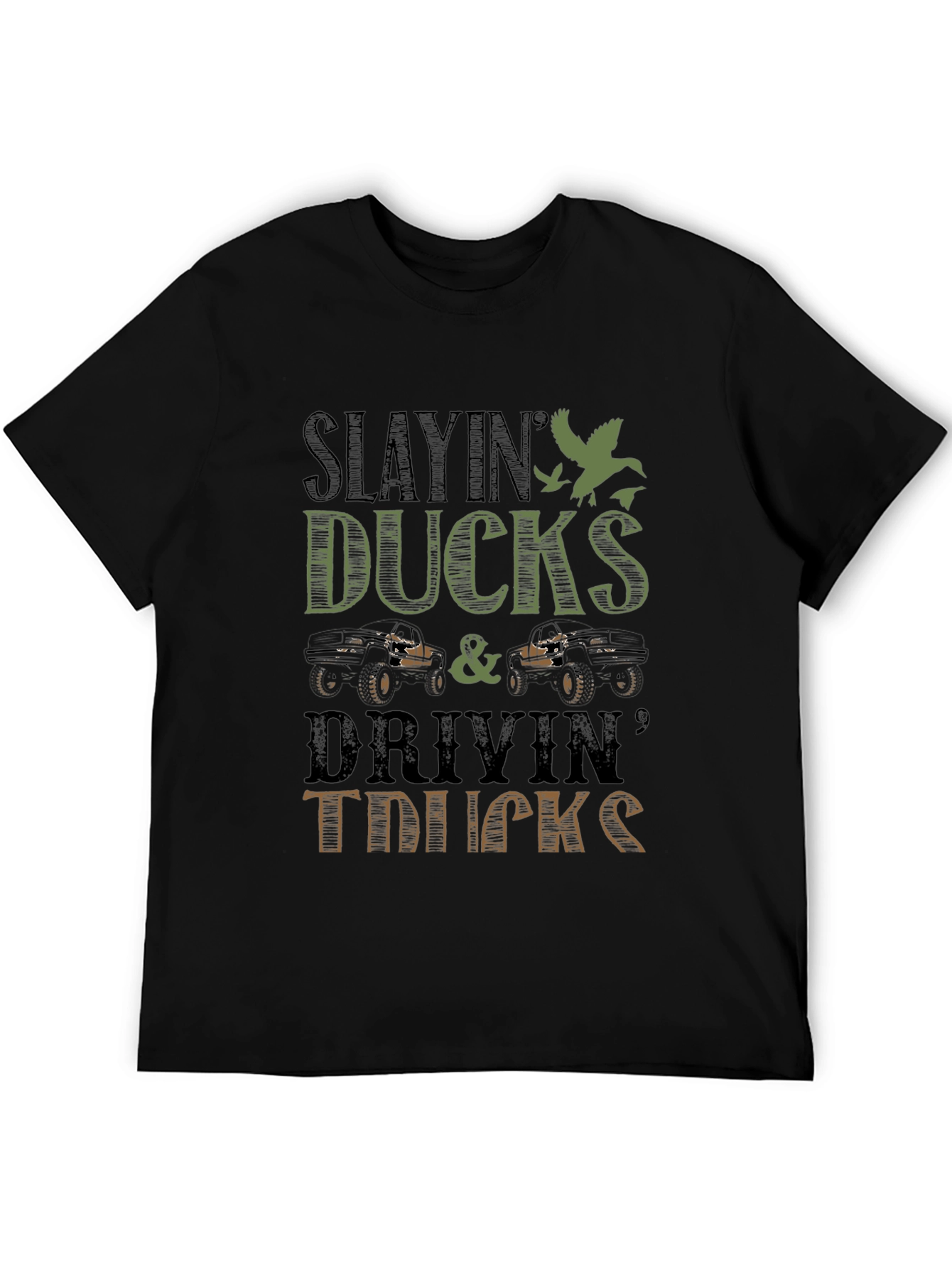 Slayin Ducks & Drivin Trucks Graphic Tee
