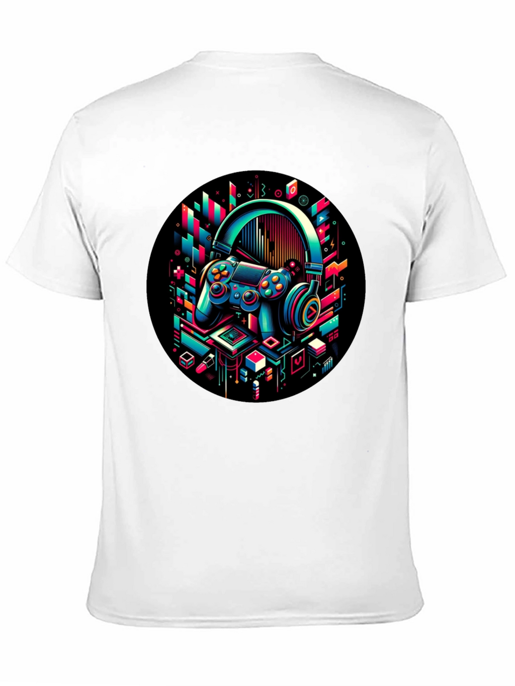 Gaming Headset T-Shirt - Stylish Gamer Tee