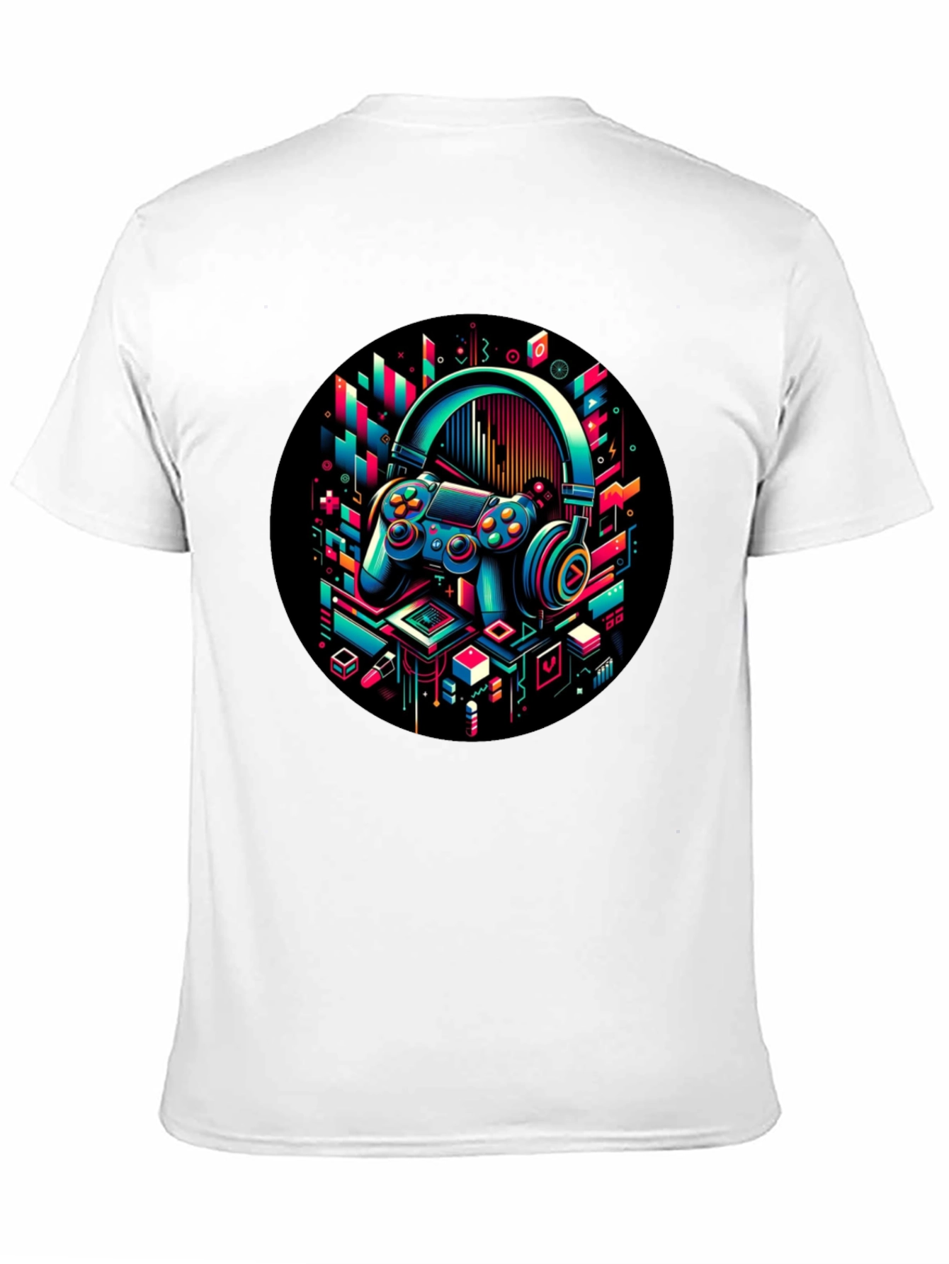 Gaming Headset T-Shirt - Stylish Gamer Tee