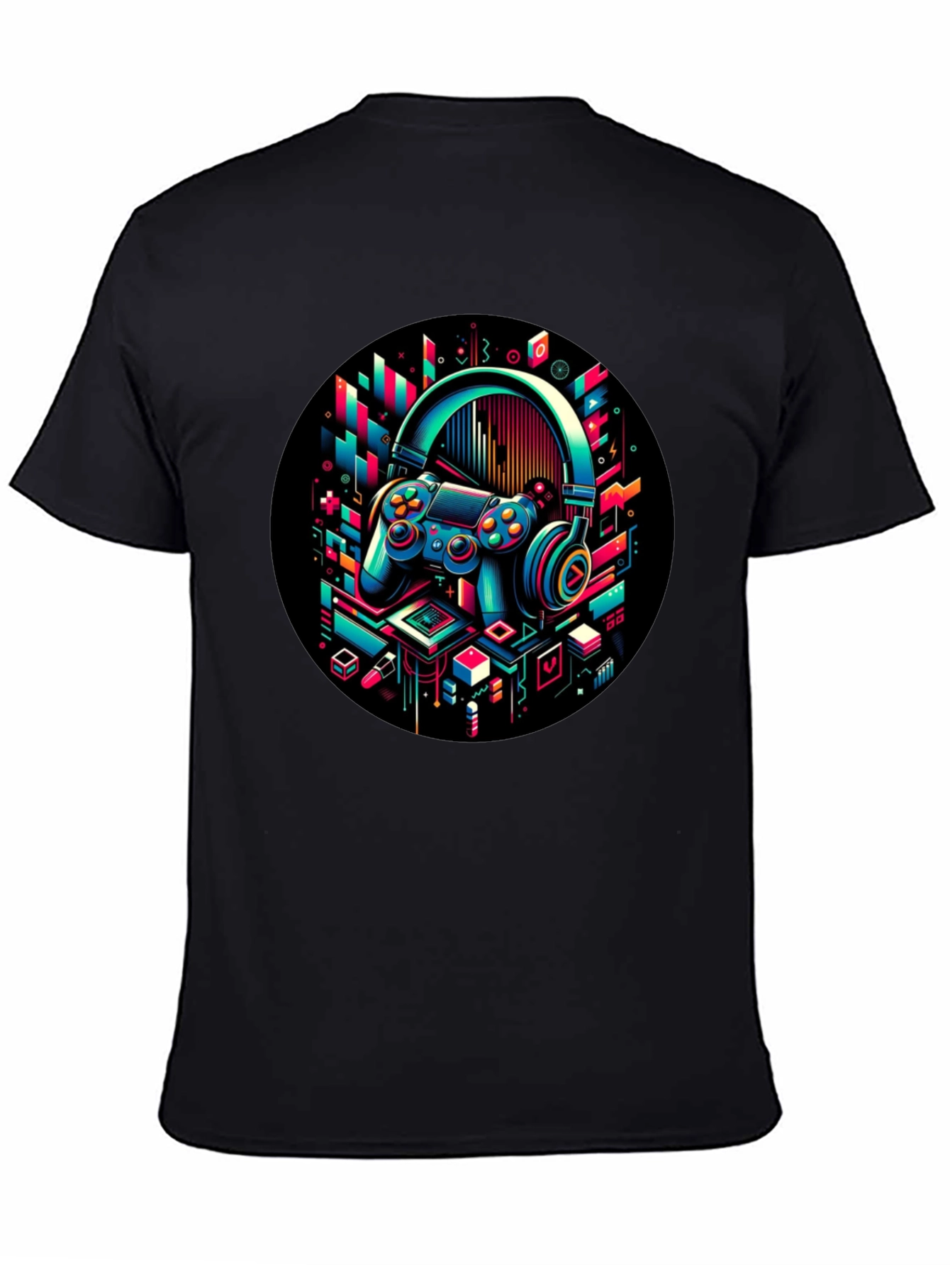 Gaming Headset T-Shirt - Stylish Gamer Tee