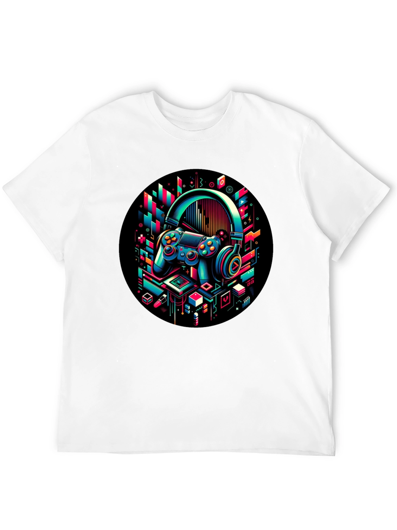 Gaming Headset T-Shirt - Stylish Gamer Tee