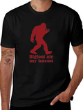 Bigfoot Ate My Bacon Graphic Tee