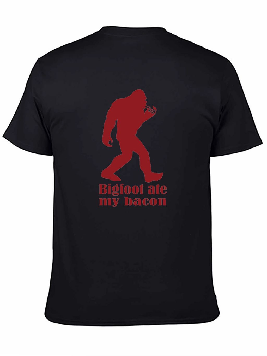 Bigfoot Ate My Bacon Graphic Tee