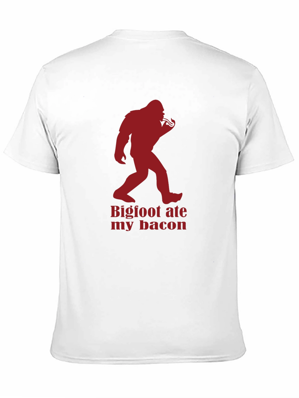 Bigfoot Ate My Bacon Graphic Tee