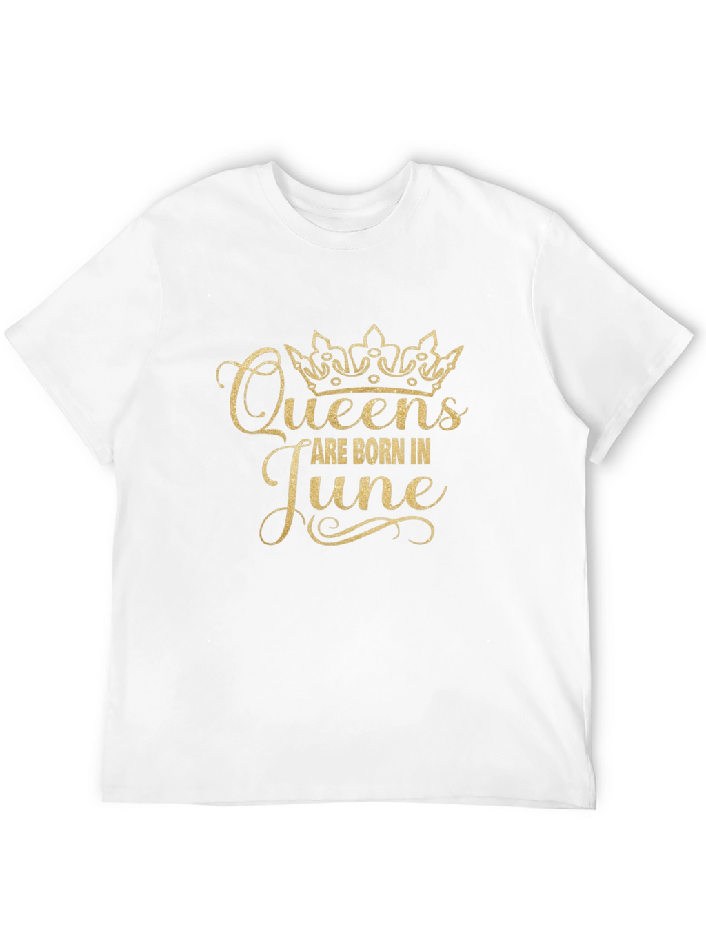 Queens Born in June Black T-Shirt