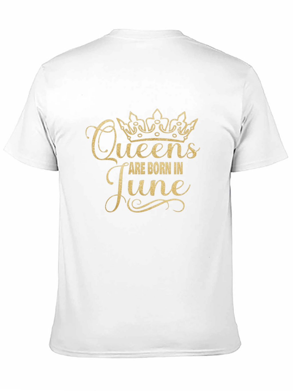 Queens Born in June Black T-Shirt