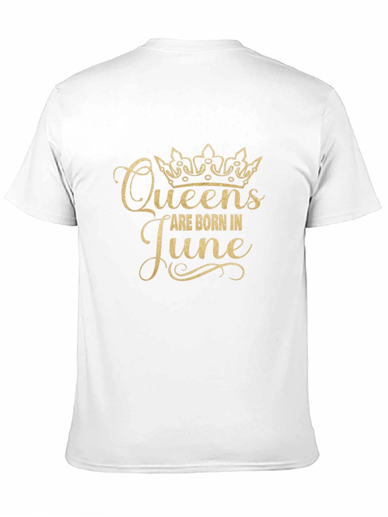 Queens Born in June Black T-Shirt