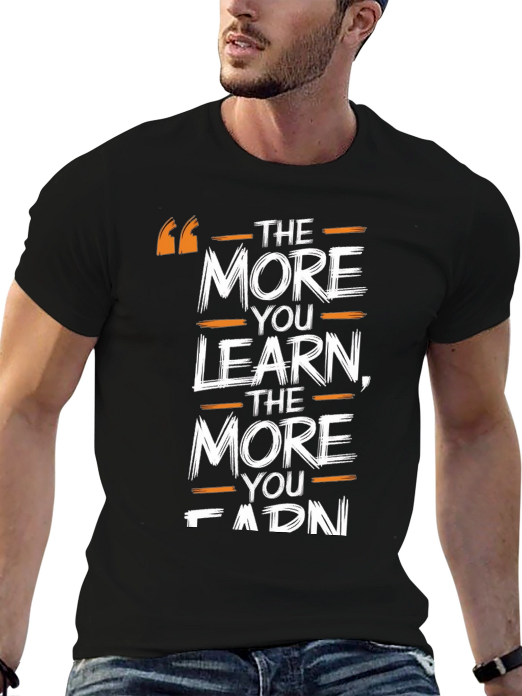 The More You Learn Graphic Tee