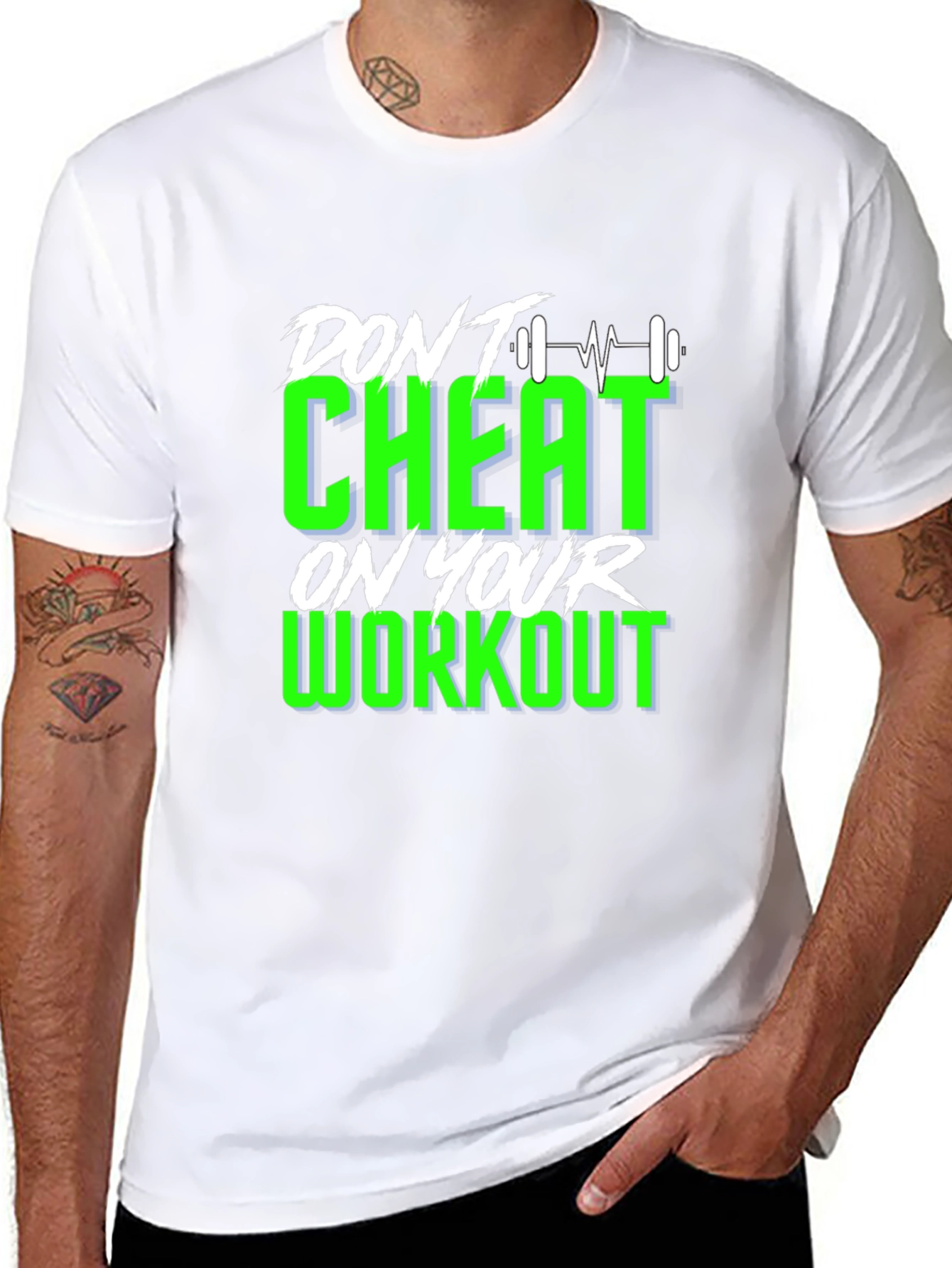 Dont Cheat On Your Workout Graphic T-Shirt