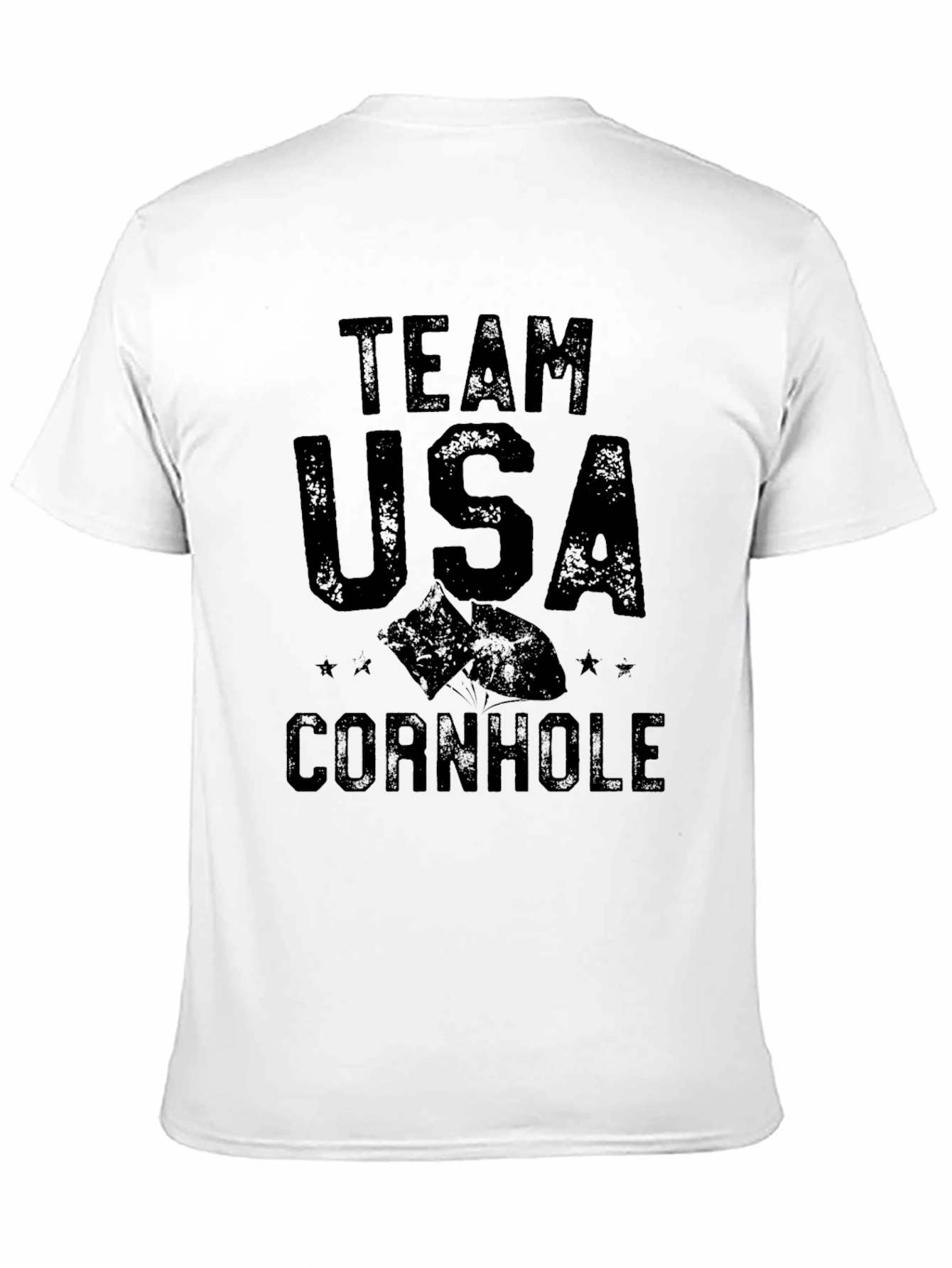 Team USA Cornhole T-Shirt - Black