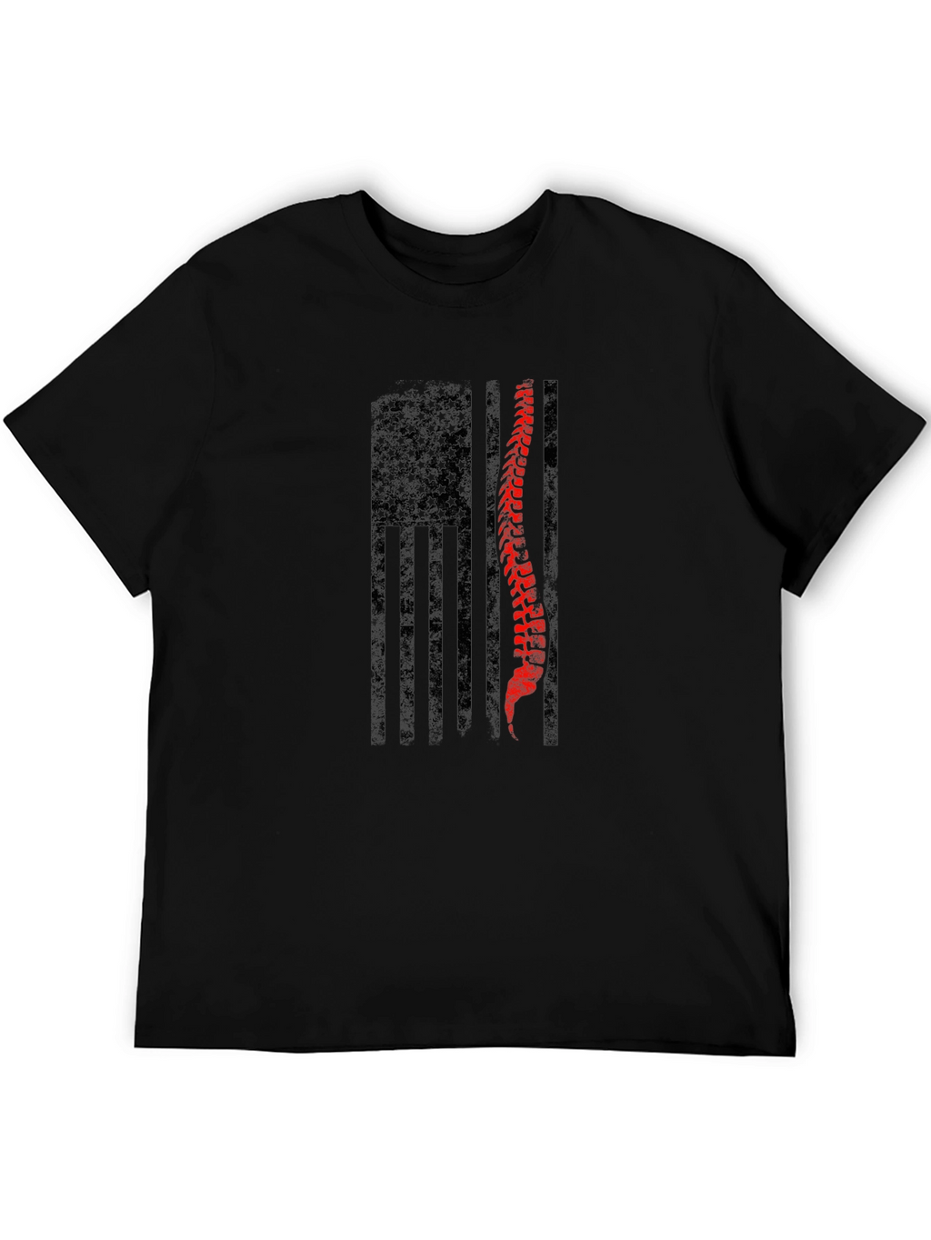 Chiropractor Flag T-Shirt - Spine Alignment Tee