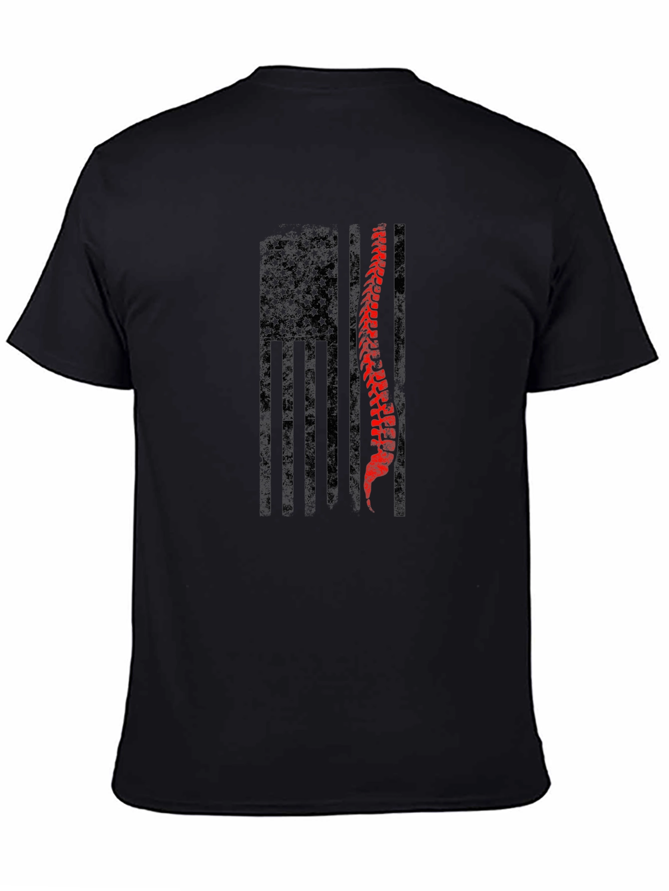 Chiropractor Flag T-Shirt - Spine Alignment Tee