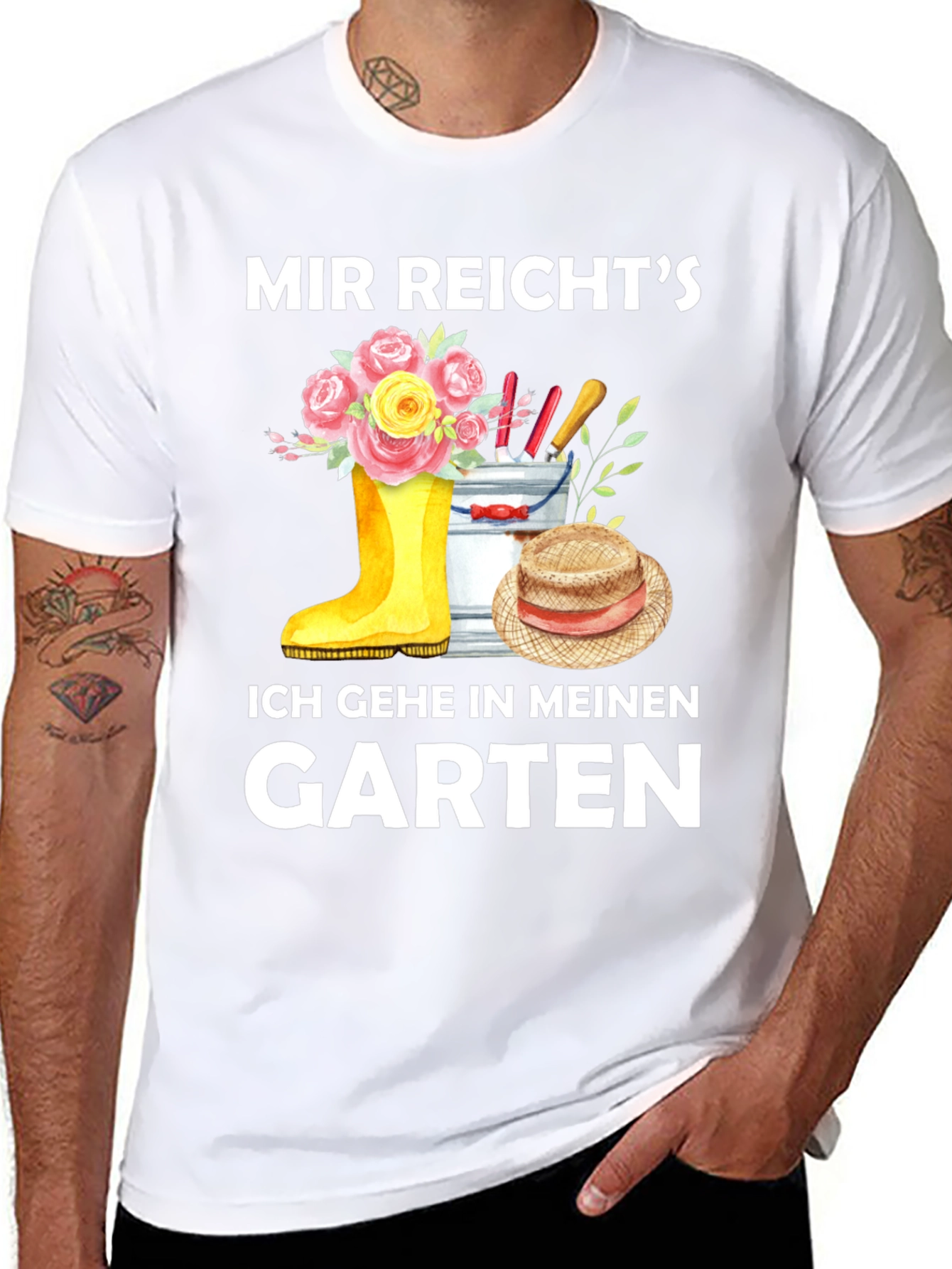 Gardeners Retreat T-Shirt: Ich Gehe in Meinen Garten