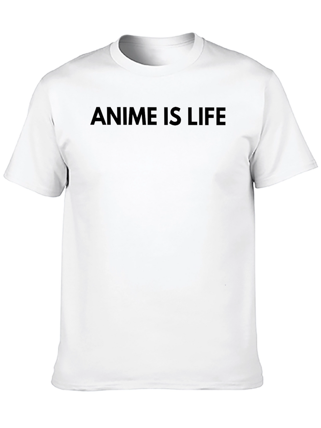 Anime is Life T-Shirt - Black