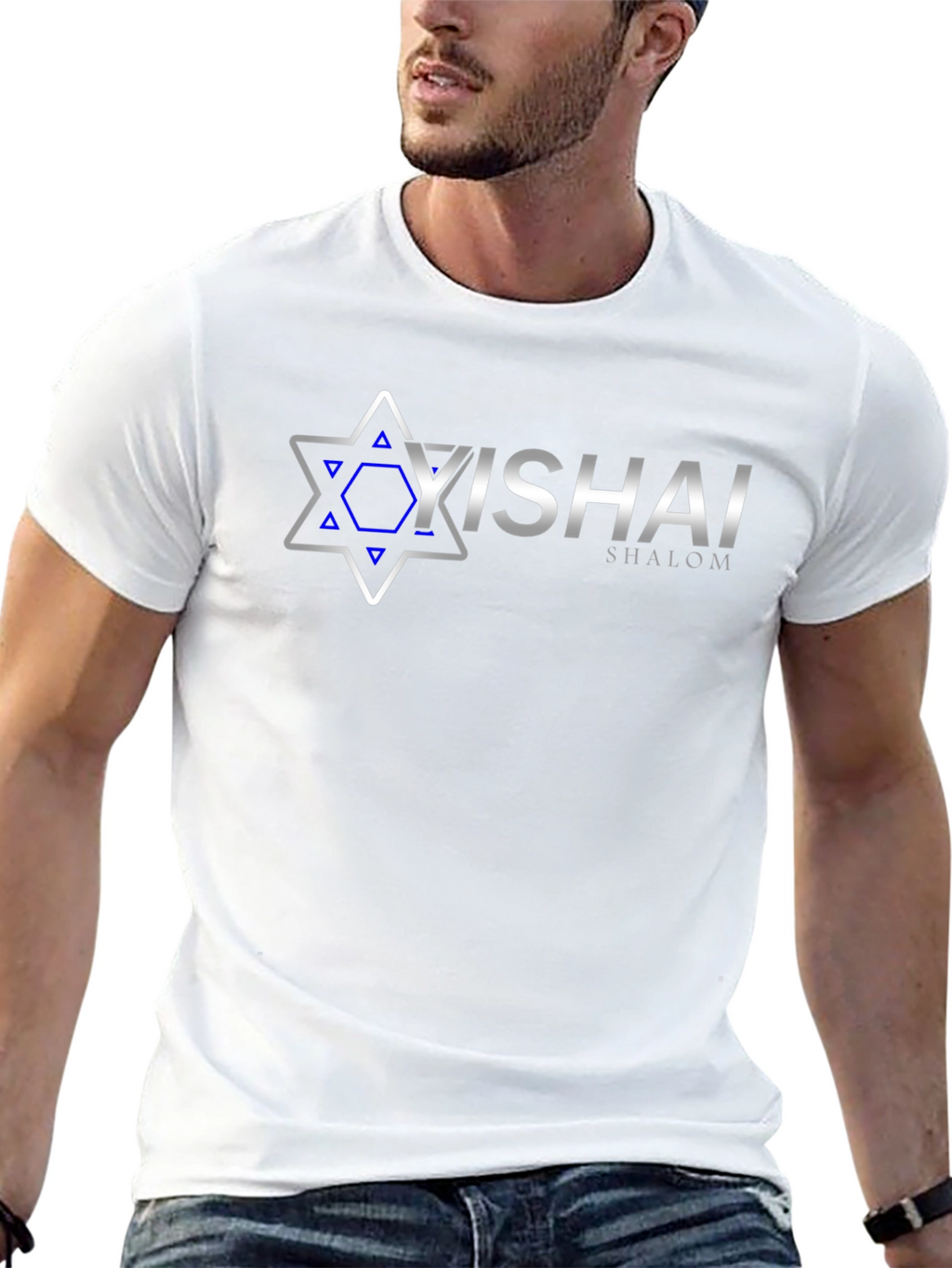 Yishai Shalom Star of David T-Shirt