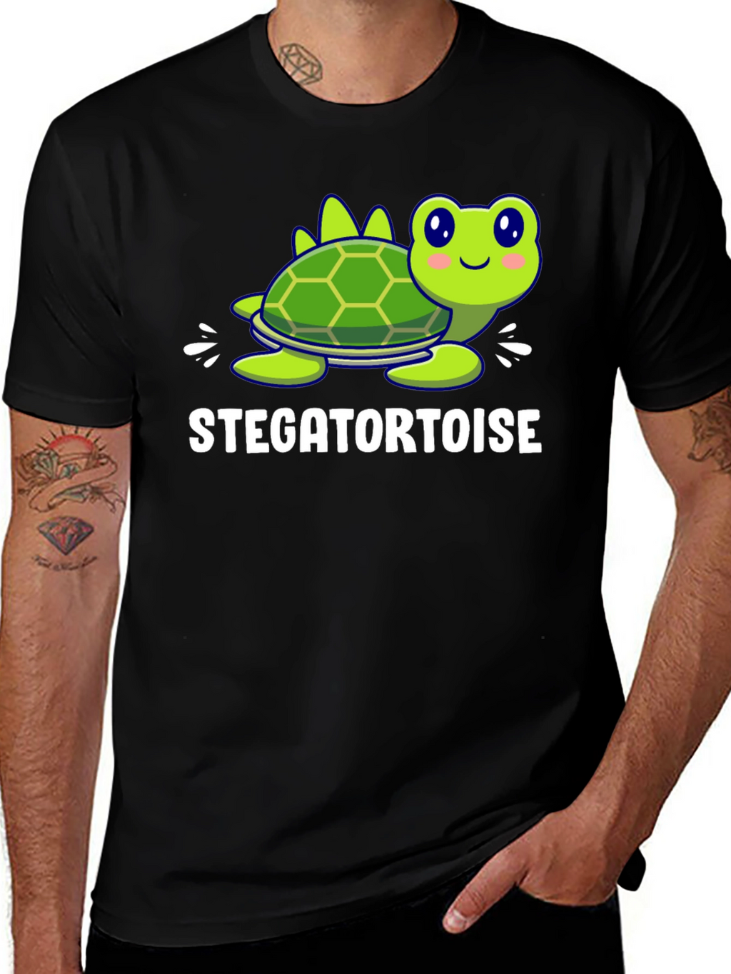 Stegatortoise Funny Graphic Tee