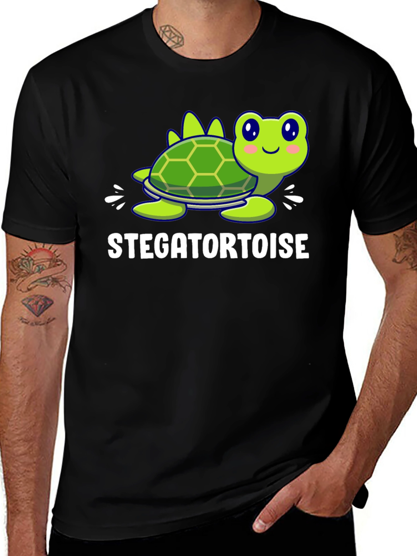 Stegatortoise Funny Graphic Tee
