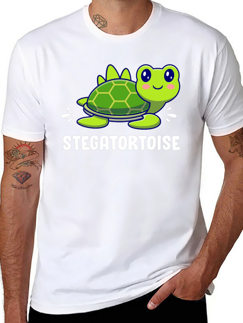 Stegatortoise Funny Graphic Tee