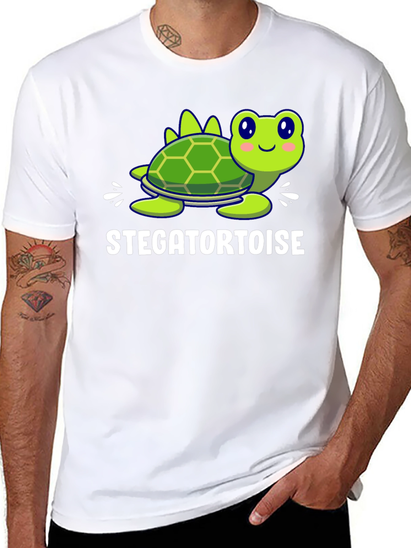 Stegatortoise Funny Graphic Tee