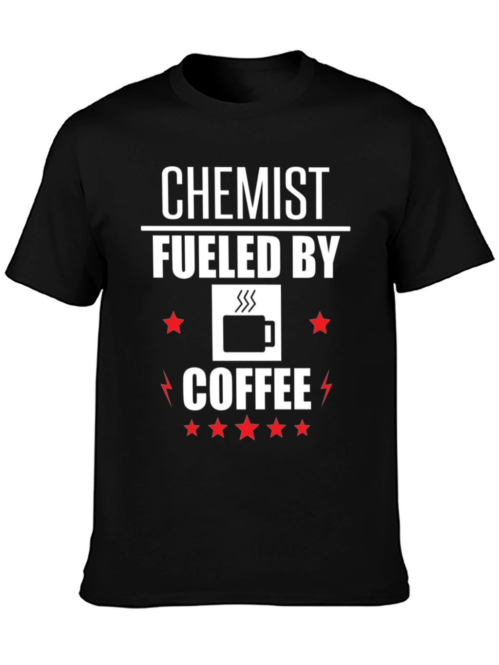 Chemist Fueled By Coffee Graphic Tee