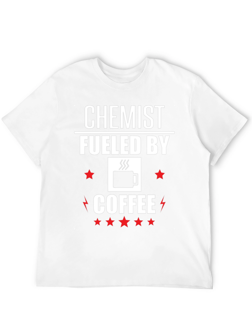 Chemist Fueled By Coffee Graphic Tee