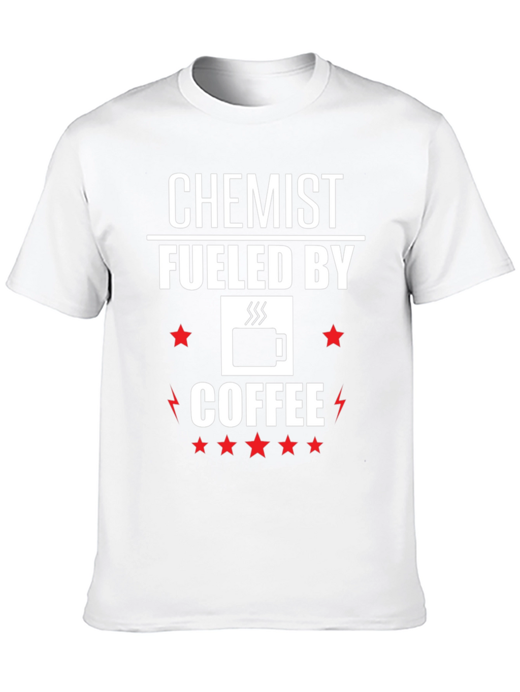 Chemist Fueled By Coffee Graphic Tee
