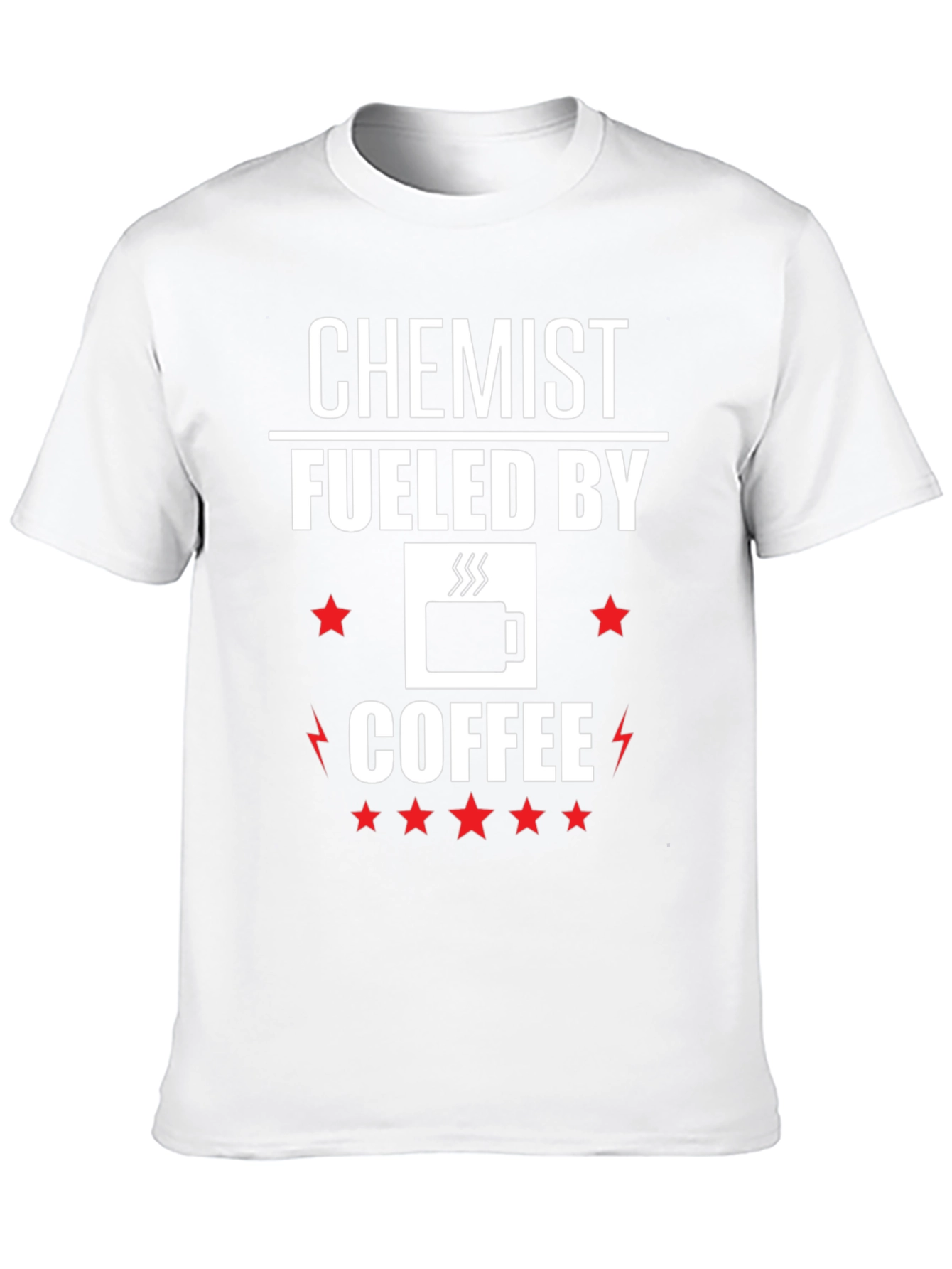 Chemist Fueled By Coffee Graphic Tee