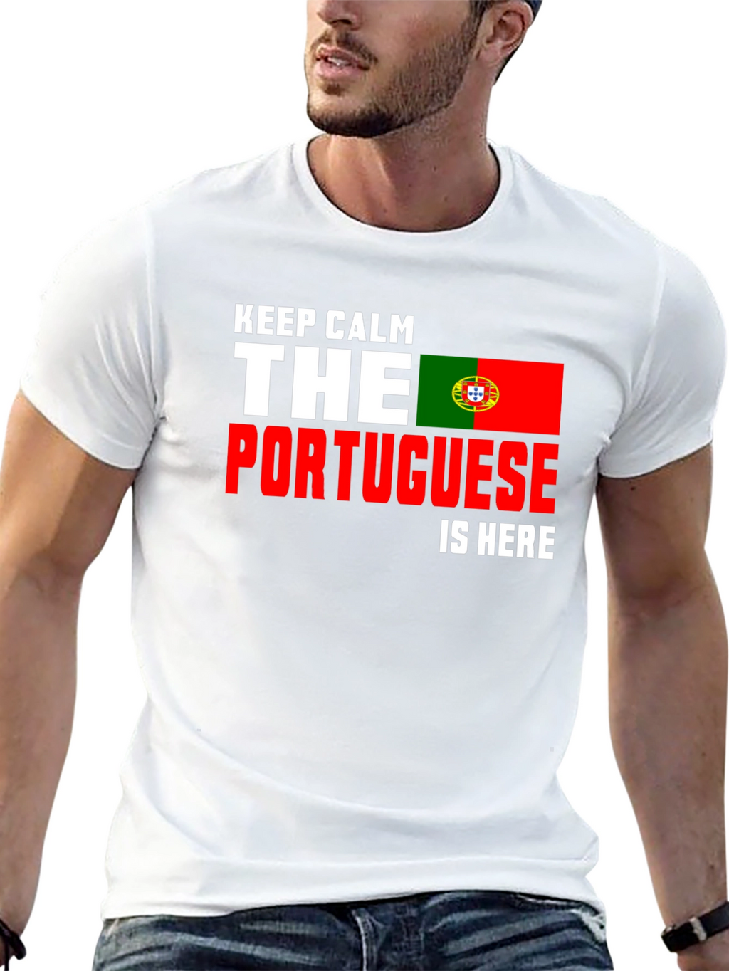 Keep Calm Portuguese Is Here T-Shirt