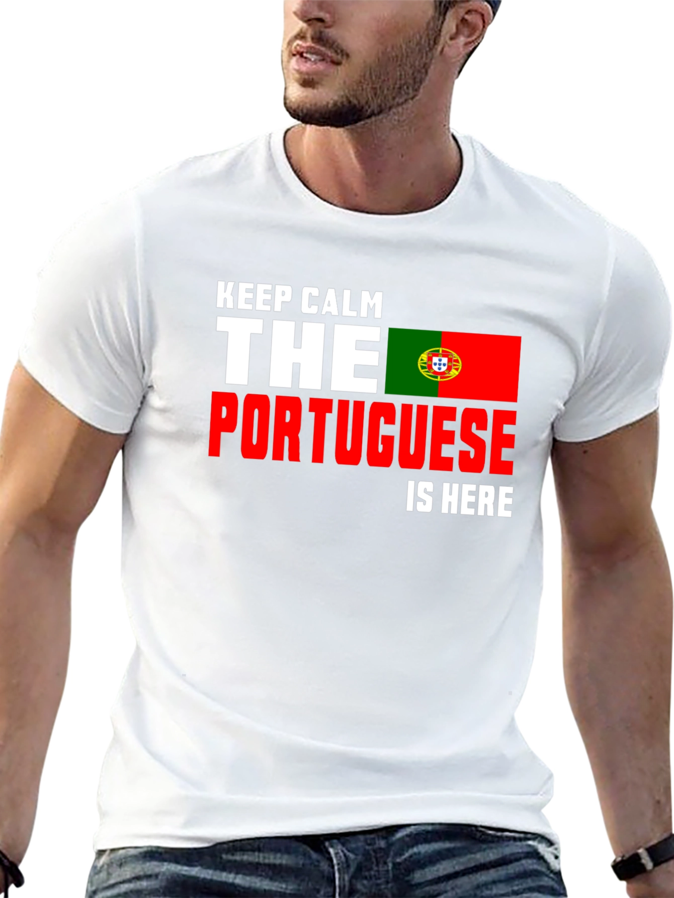 Keep Calm Portuguese Is Here T-Shirt