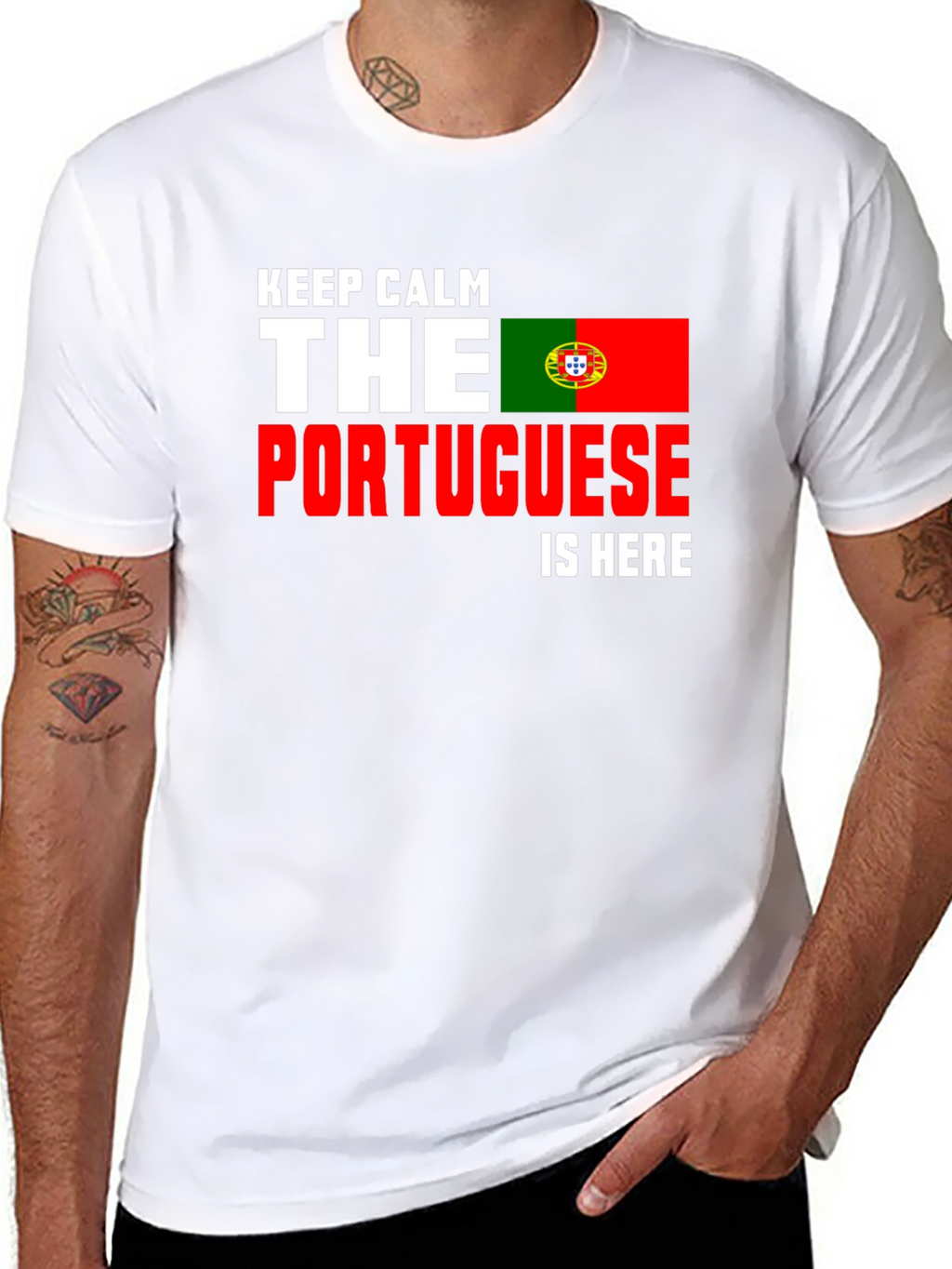 Keep Calm Portuguese Is Here T-Shirt