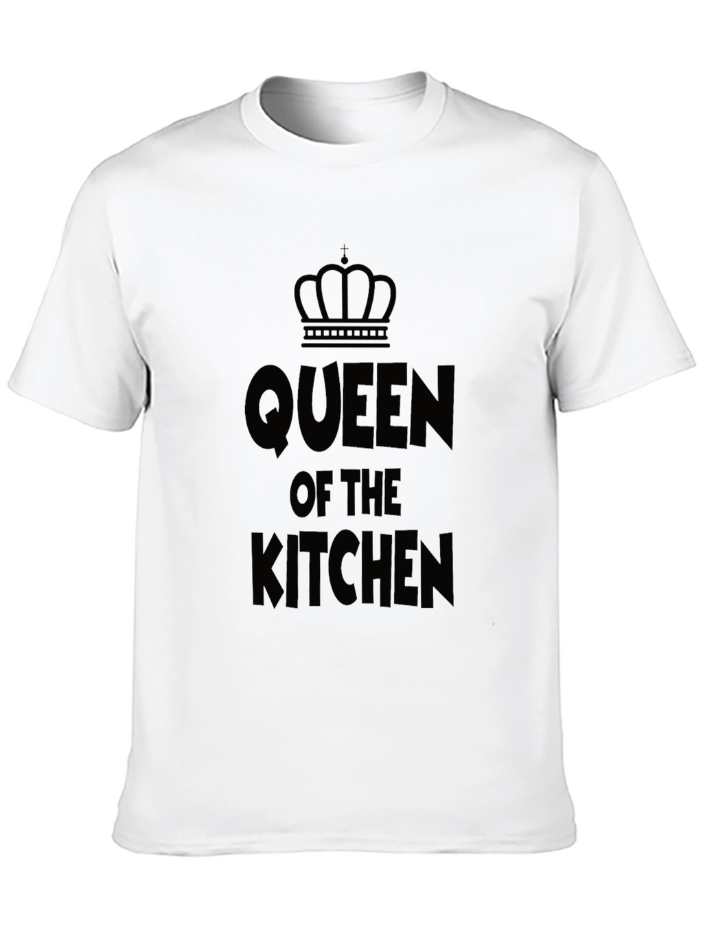 Queen of the Kitchen Black T-Shirt
