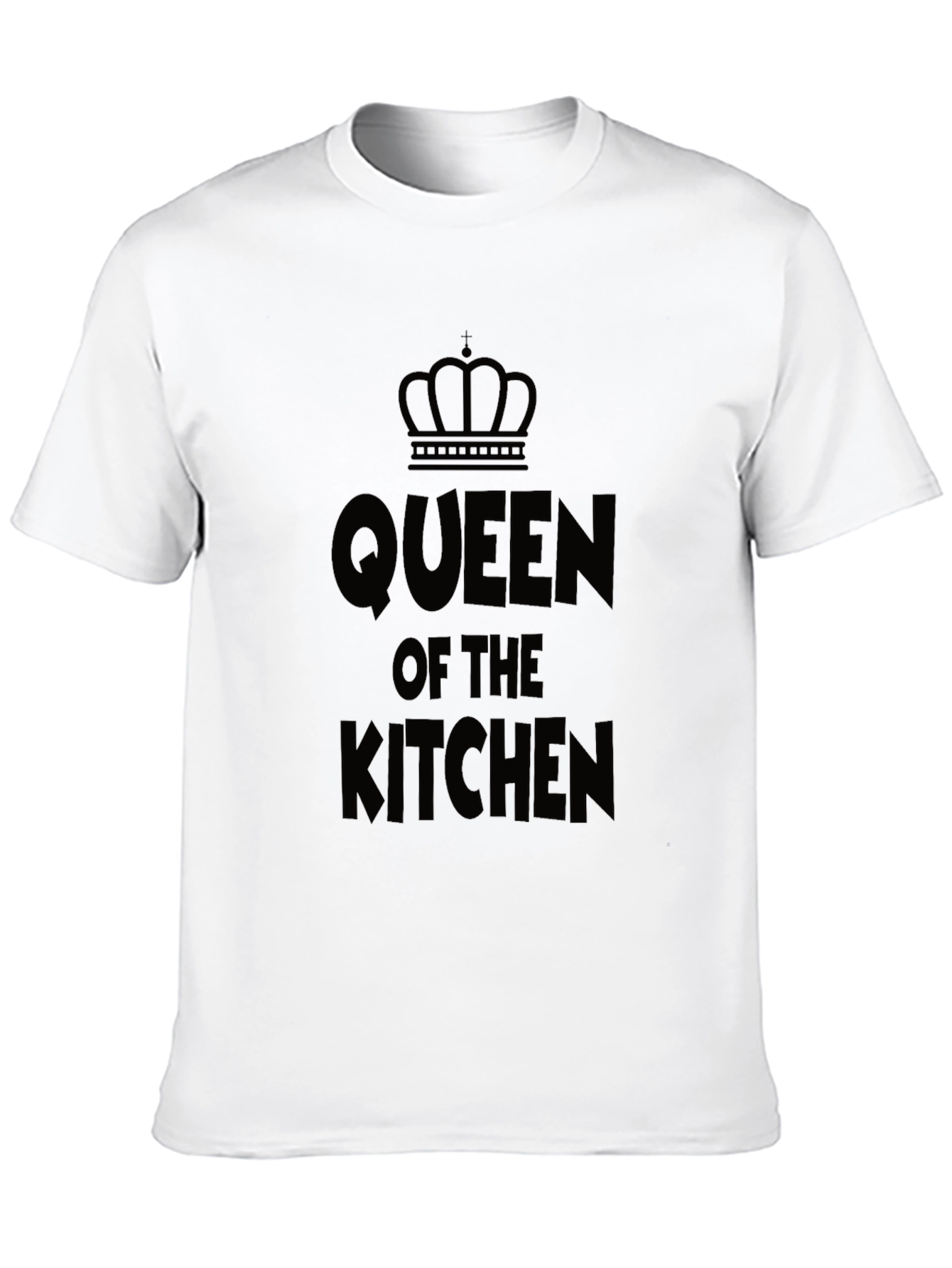 Queen of the Kitchen Black T-Shirt