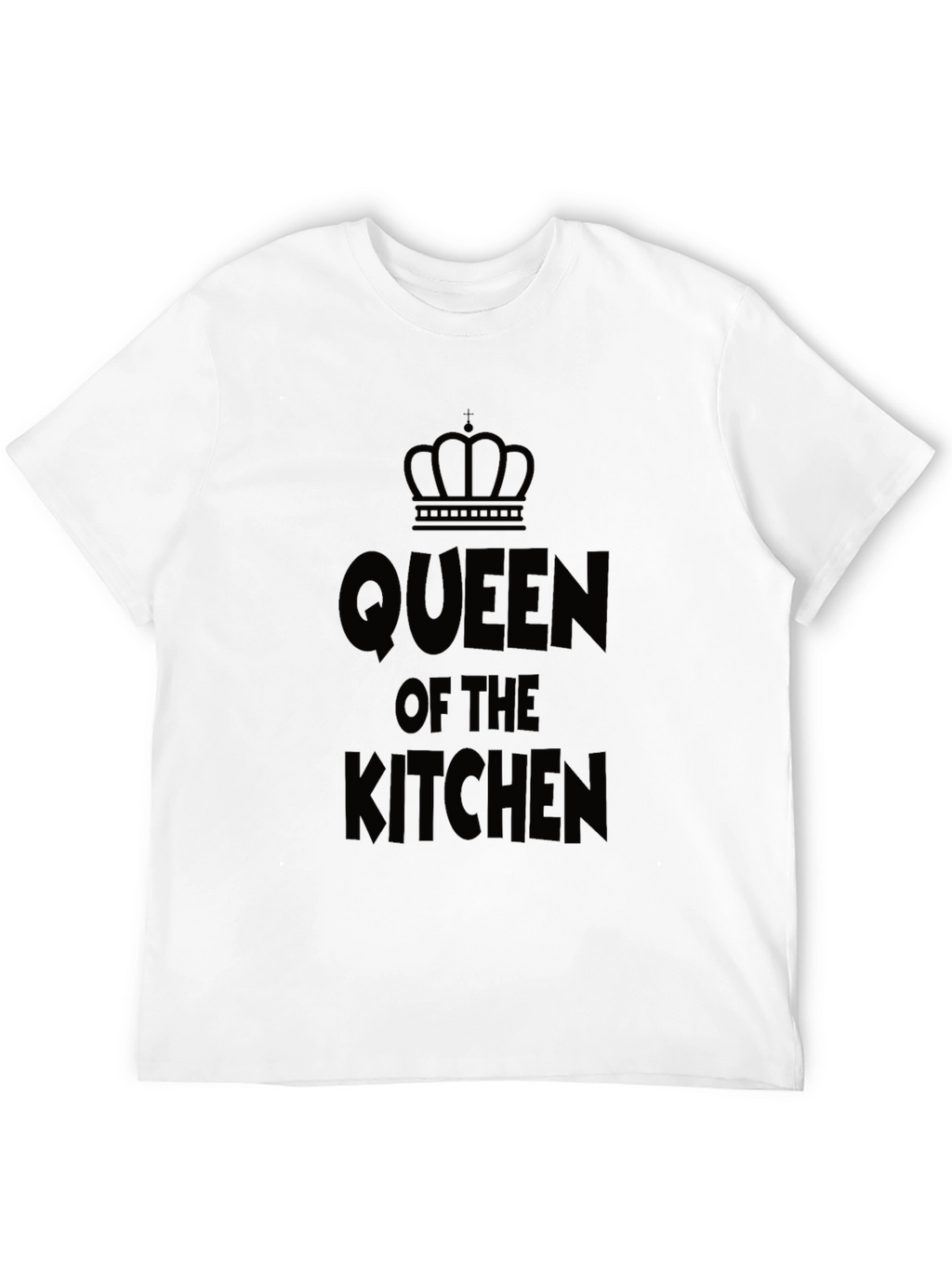 Queen of the Kitchen Black T-Shirt