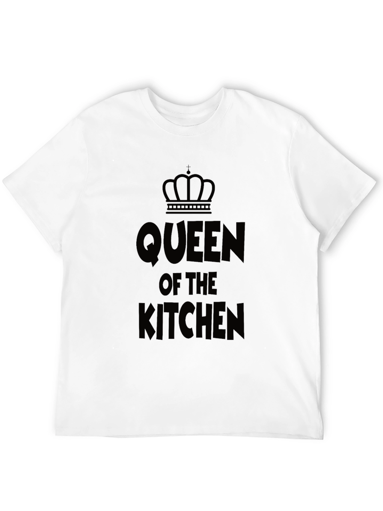 Queen of the Kitchen Black T-Shirt