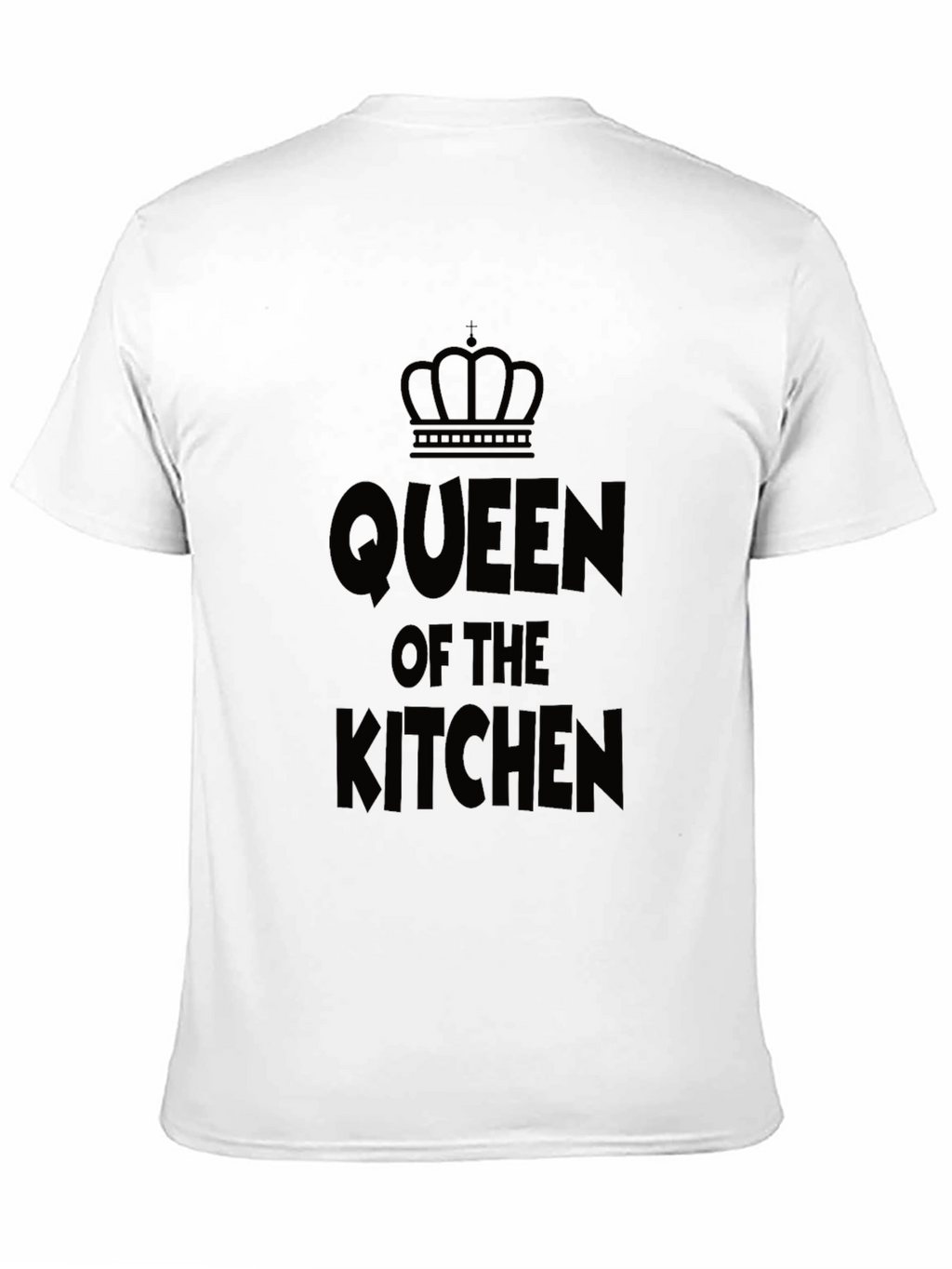Queen of the Kitchen Black T-Shirt