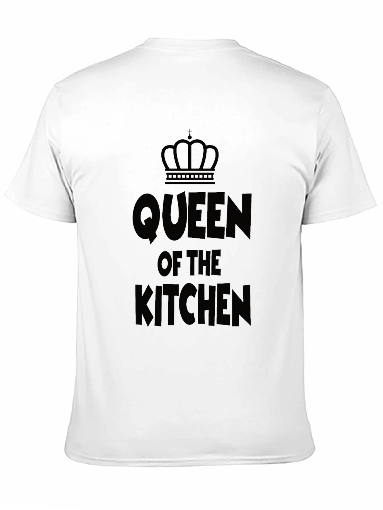 Queen of the Kitchen Black T-Shirt
