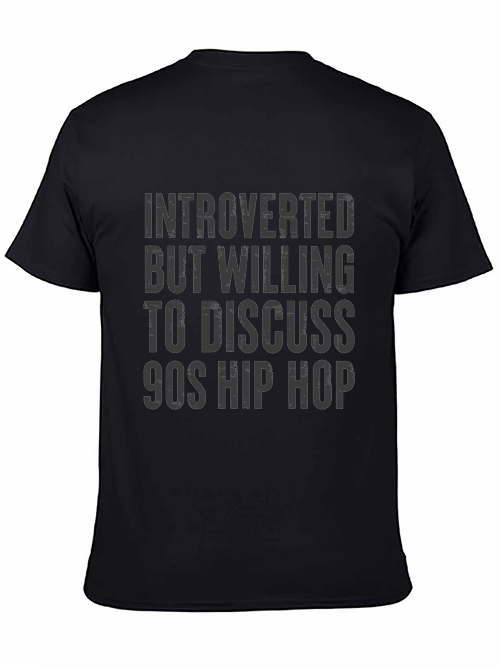 Introverted 90s Hip Hop Graphic T-Shirt