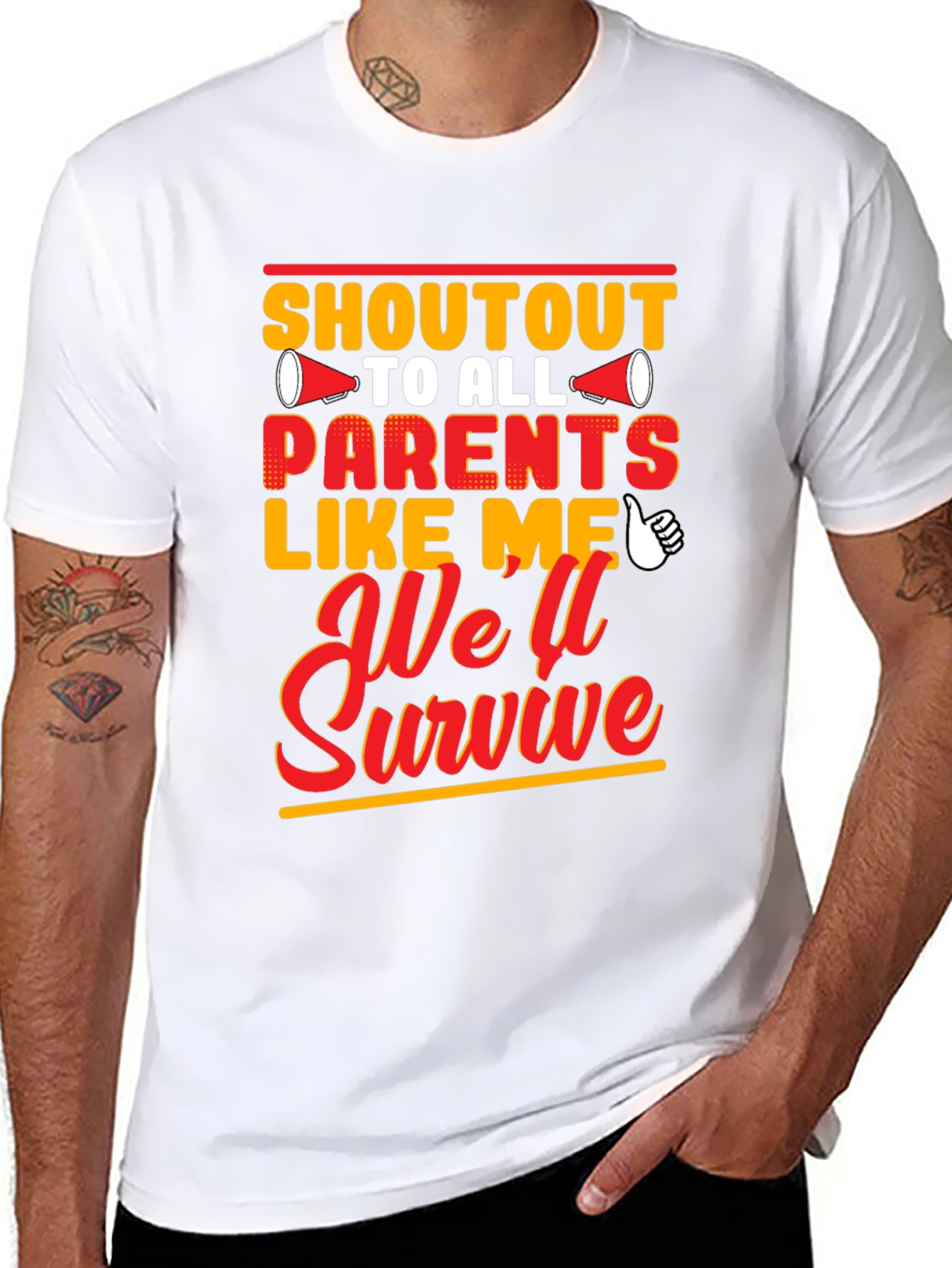 Shoutout To All Parents Like Me T-Shirt