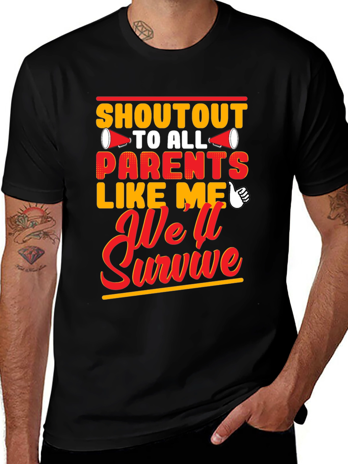 Shoutout To All Parents Like Me T-Shirt
